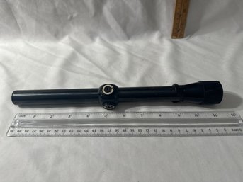 Vintage Weaver Steel Rifle Scope USA Made