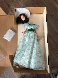 Vintage World Doll Scarlett O'Hara Gone With The Wind Need Repair