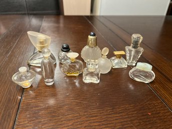 Lot Of 11 Miniature Perfume Bottles Excellent Collection Gotta Have It