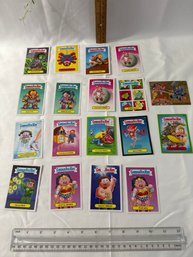 Lot Of 18 Garbage Pail Kids Sticker Cards 2014 All Excellent See Photos