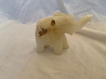 Hand Crafted Onyx 4 Inch Elephant