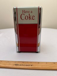 Vintage Coca-Cola Metal Napkin Holder Dispenser Have A Coke