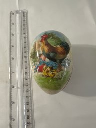 Vintage Nestler German Paper Mache Candy Container Easter Egg