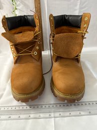 Timberland 6 Inch Premium Waterproof Men's Boot Wheat Nubuck Mens Size US 8