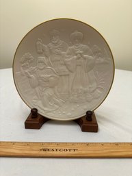 LENOX 1994 Nativity Vignettes THE WISE MEN Plate Excellent