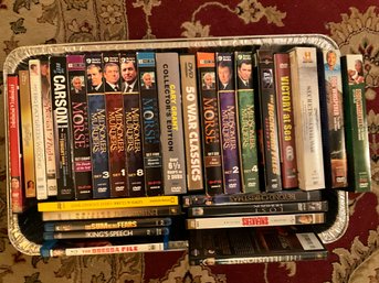 HUGE Lot Of DVD Sets And DVDS