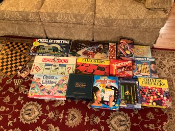 Huge Lot Of Assorted Board Games And More