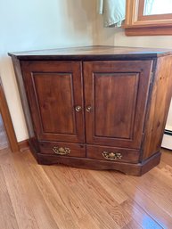 Vintage Corner Cabinet Wood Cabinet Corner Cabinet Furniture