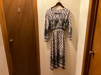 Simi Classic Boho Drawstring Dress Size Large