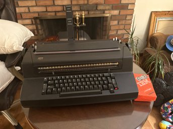 Vintage IBM Correcting Selectric III Electric Typewriter Black Plus 2 Extra Ribbons Works