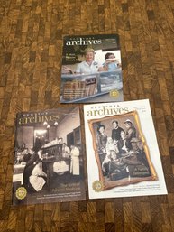 Lot Of 3 NY Archives Magazines 2011 2012