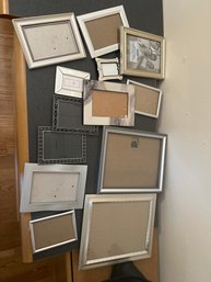 Lot Of  Various Size Silver Picture Frame