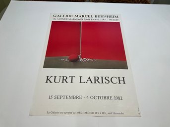 Kurt Larisch Galerie Marcel Bernheim Paris Museum Poster