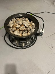 12x18 Potable Lava Propane Fire Pit Like New. Great For Backyard Patio Camping Or Beach Great Buy