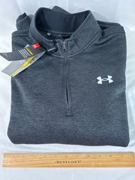 New With Tags Under Armour X STORM 1/4 Zip Dark Gray Size Large