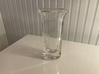Karl Bengt Eugn Edenfalk Kosta Boda Art Glass Signed Swedish Vase #48907 Sweden