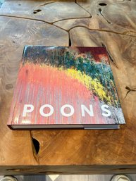 Poons Artist Monographs Hard Cover Book Beautiful Illustrations Mint Condition