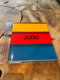 The Originality Of Donald Judd Hard Cover Book Excellent Condition