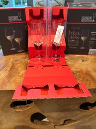 Set Of 4 Riedel Vinum Wine Glasses Made In Germany Brand New In The Box