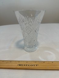 Waterford Crystal Vase Brilliant 6 Inch Tall Emmet Pattern Crystal Vase Waterford