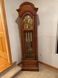Howard Miller Grandfather Clock Model 610-110 Triple Chime No 155 Beautiful Works Great