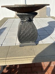 Outdoor Small Canister Propane Bottle Gas Fire Pit. Could Not Test. Would Be Great For Back Yard Beach Or Camp