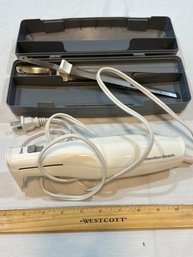 Hamilton Beach Kitchen Electric Carving Knife With Case Works