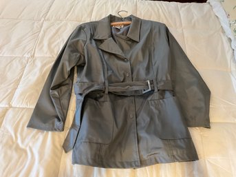 Highway Ladies Belted Coat Size 2x Jacket