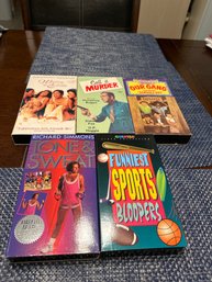 Lot Of 5 VHS Tapes If You Still Have A VCR You Need These For Your Collection