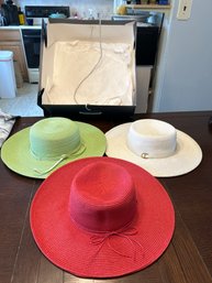 Lot Of 3 Ladies Hats Great For Everyday Wear