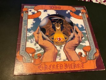 DIO 1985 SACRED HEART LP ORIGINAL Vintage Vinyl Record Album