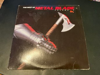 VARIOUS: Best Of Metal Blade Volume 2 METAL BLADE 12' LP Vintage Record Album