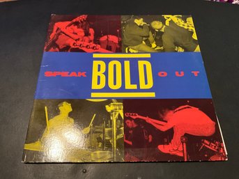 Bold Speak Out  Vintage Vinyl Record 1988 Album