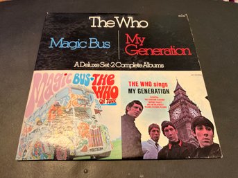 The Who: Magic Bus: My Generation: A Deluxe Set - 2 Complete Albums: Double Vinyl Lp's