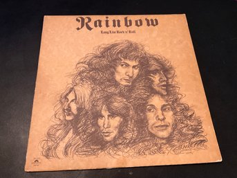 RAINBOW Long Live Rock 'n' Roll LP Vintage Vinyl Record Album
