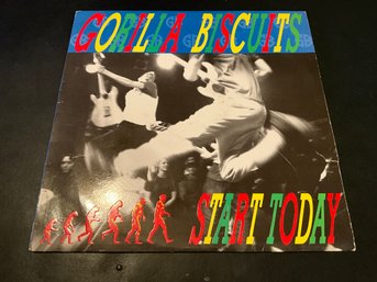 GORILLA BISCUITS 'Start Today' Vintage Vinyl Record 1989