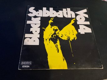 Black Sabbath - Black Sabbath Vol. 4 1981 Vintage Vinyl Record Album