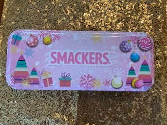 Lip Smackers 'Merry And Bright' Tin- 16 Piece Lip Gloss & 8 Piece Shimmer Cream