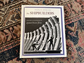 The Shipbuilders Colonial Americans SIGNED Book