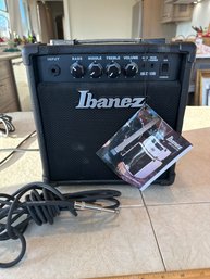Ibanez IBZ10B 10-Watt Bass Combo Amp Plus Input Wire