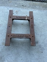Fairbanks Malleable Iron Dolly No1 L1191 Vintage In Excellent Condition Great Find