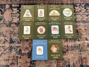 Lot Of Beatrix Potter 1987 Vintage Childrens Books -