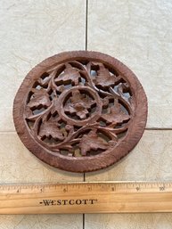 Wooden Trivet Carved Trivet Carved Wooden Trivet Made In India