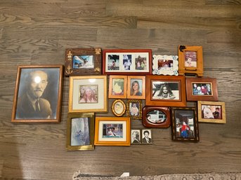 Large Lot Of Picture Frames Photo Frames