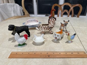 Small Animal Lot Of Figurines See All Photos