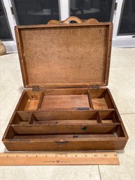 Vintage Grumbacher Wooden Box Case Only For Art Supplies