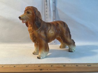 Vintage Lefton Afghan Hound Dog Ceramic Porcelain Figurine Japan H7328