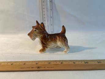 Vintage Scottish Terrier Dog Figurine Vintage Scotty Dog Terrier Figurine From Japan Ceramic Scottish Terrier