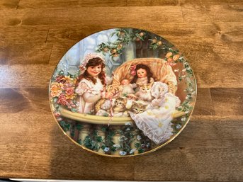 Vintage 1991 'Cats In The Cradle' By Sandra Kuck - Collectors Plate