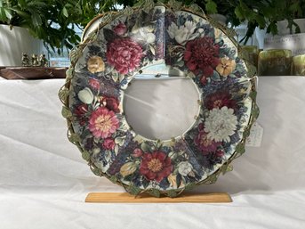 Vintage Glynda Turley For Bradford Exchange ETERNAL BEAUTY Floral Wreath
